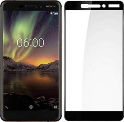 ChutPutMart Edge To Edge Tempered Glass for Nokia 6(Pack of 1)