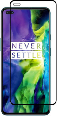 MobieGenie Edge To Edge Tempered Glass for OnePlus Nord 5G, Oppo F17 Pro(Pack of 1)