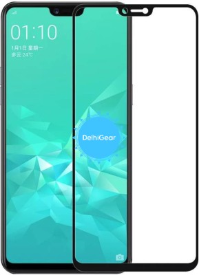 Obstinate Edge To Edge Tempered Glass for Oppo A3s, 11D Glass(Pack of 1)