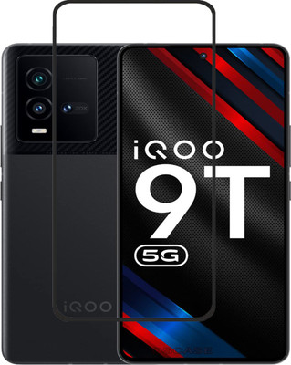 DSCASE Edge To Edge Tempered Glass for vivo iQOO 9T(Pack of 1)