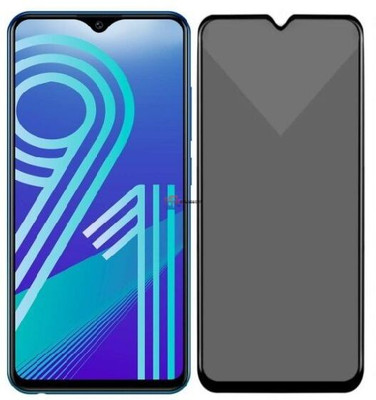 Obstinate Edge To Edge Tempered Glass for Vivo Y91, DelhiGear Glass, Privacy Screen Protector, Privacy Tempered Glass, Screen Guard, Mobile Glass(Pack of 1)