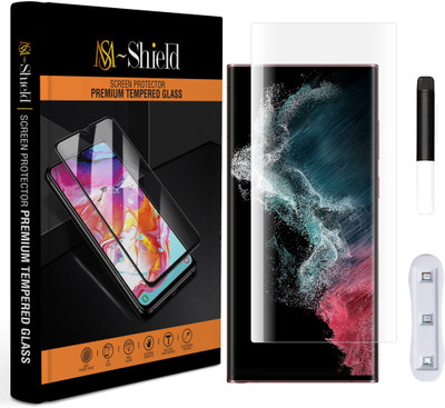 MS-Shield Edge To Edge Tempered Glass for Samsung Galaxy S22 Ultra 5G(Pack of 1)