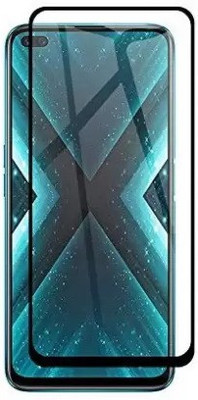 VISHRN Edge To Edge Tempered Glass for Realme X3(Pack of 1)
