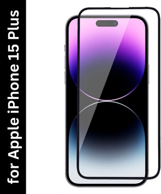 GLOBAL NOMAD Edge To Edge Tempered Glass for APPLE iPhone 15 Plus, iPhone 15 Plus(Pack of 1)