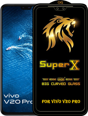 PFOAM Edge To Edge Tempered Glass for VIVO V20 PRO(Pack of 1)