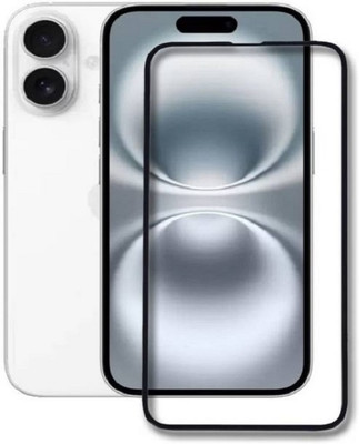 Hyper Edge To Edge Tempered Glass for Apple iPhone 16 Plus, Iphone 16 Plus(Pack of 1)