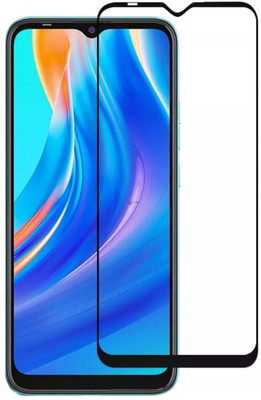 Resolute Edge To Edge Tempered Glass for TECNO Spark Go Plus, DelhiGear Glass(Pack of 1)