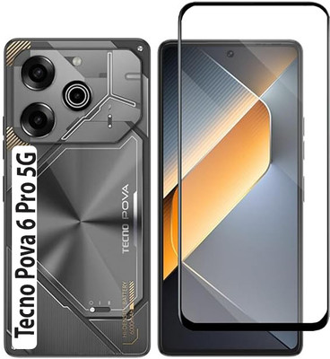 iCopertina Edge To Edge Tempered Glass for Tecno Pova 6 Pro 5G(Pack of 1)