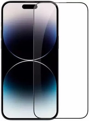 AV Edge To Edge Tempered Glass for Apple iPhone 15 Pro - Edge to Edge 11D | HD Clear | Scratch Resistant(Pack of 2)