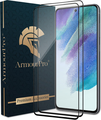ArmourPro Edge To Edge Tempered Glass for Samsung Galaxy S21 FE 5G, Samsung S21 FE 5G(Pack of 2)