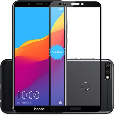 Resolute Edge To Edge Tempered Glass for Huawei Honor 7C Pro, 11D Glass(Pack of 1)