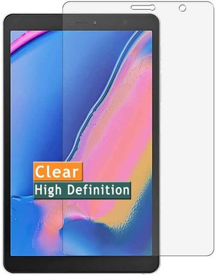 Mersal Edge To Edge Tempered Glass for Samsung Galaxy Tab A 8.0 (2019) SM-P200 SM-P205, Coverage Screen Protector, HD Clear(Pack of 1)