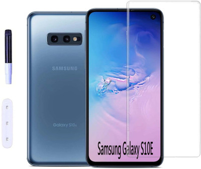 Bigil Edge To Edge Tempered Glass for Samsung Galaxy S10E, UV Curved Screen Protector(Pack of 1)