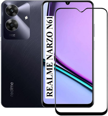 Flipkart SmartBuy Edge To Edge Tempered Glass for Realme Narzo N61, realme NARZO N61(Pack of 1)