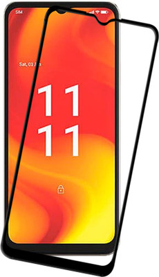 GLOBAL NOMAD Edge To Edge Tempered Glass for LAVA Blaze Pro(Pack of 1)