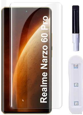 VRYHK Edge To Edge Tempered Glass for Realme Narzo 60 Pro(Pack of 1)