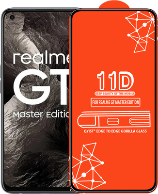 Qyist Edge To Edge Tempered Glass for Realme Gt Master Edition(Pack of 1)
