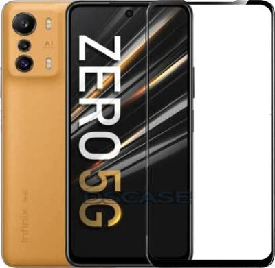 GORILLA Extra Strong Premium Edge To Edge Tempered Glass for Infinix Zero 5G(Pack of 1)