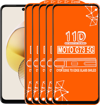 CYOR Edge To Edge Tempered Glass for INFINIX ZERO 8(Pack of 5)