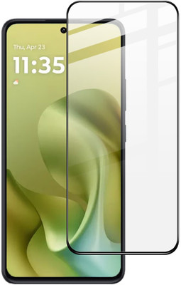 Caseline Edge To Edge Tempered Glass for Motorola Moto G86 Power 5G(Pack of 1)