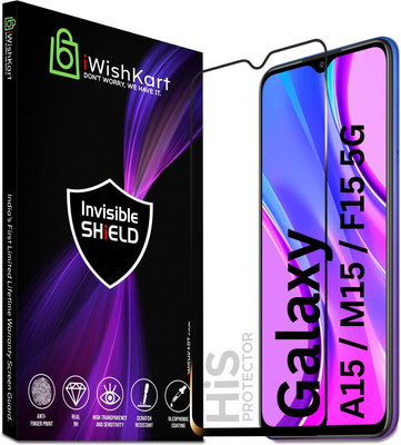 iWishKart Edge To Edge Tempered Glass for SAMSUNG Galaxy A14 5G, Military grade Edge to Edge gorilla glass, Sam a 14(Pack of 1)