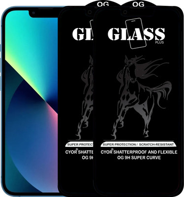 CYOR Edge To Edge Tempered Glass for IPHONE 13 MINI(Pack of 2)