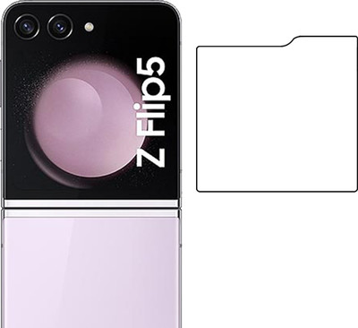 Temperia Edge To Edge Tempered Glass for Samsung Galaxy Z Flip5, Samsung Galaxy Z Flip 5(Pack of 1)