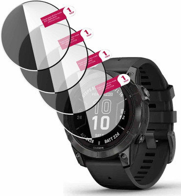 daffin Edge To Edge Tempered Glass for Garmin Fenix 7 Pro Solar(Pack of 4)