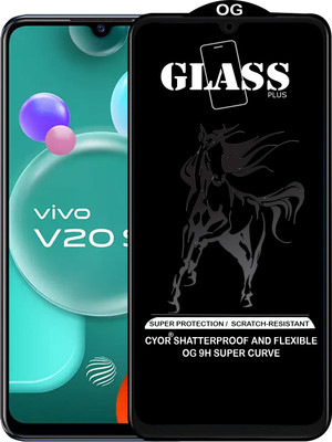 CYOR Edge To Edge Tempered Glass for VIVO V20SE(Pack of 1)