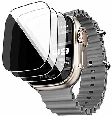 HIDEOUS Edge To Edge Tempered Glass for boAt Wave Elevate Pro(Pack of 3)