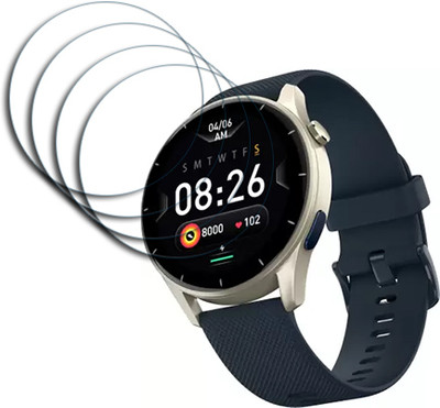 ARBAN Edge To Edge Tempered Glass for Noise Crew Bluetooth Calling 1.38 inch SMARTWATCH SCREEN GUARD(Pack of 4)