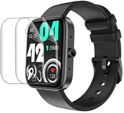 siglaciz Edge To Edge Tempered Glass for Fire-Boltt Ninja Call 2 (1.7 inch) Bluetooth Calling with 27 Sports Modes Smartwatch(Pack of 1)