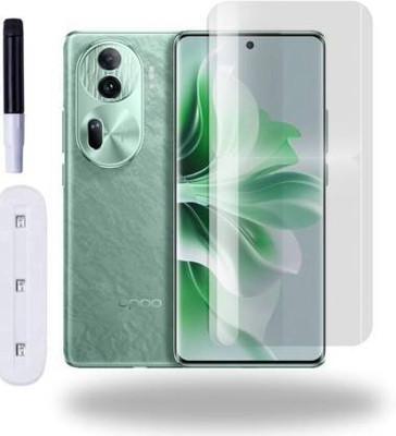Tough Gorilla Edge To Edge Tempered Glass for OPPO Reno11 Pro 5G, Reno11 Pro 5G, CPH2607, | Primium Quality Glossy Curved UV Glass(Pack of 1)