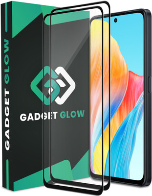 Gadget Glow Edge To Edge Tempered Glass for OPPO F23 5G, OPPO A58 5G, OnePlus Nord CE 3 Lite 5G, Realme Narzo N55 5G, OPPO F23(Pack of 2)