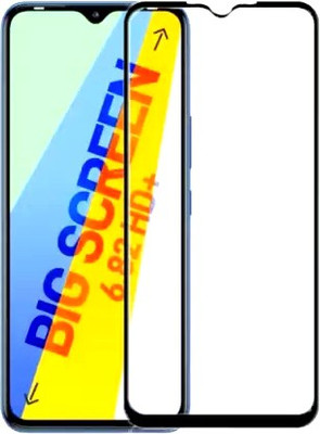 slaky Edge To Edge Tempered Glass for Infinix Smart 6 Plus, Infinix Smart 4, Tecno Pova Neo, Infinix Hot 9 Play, Infinix Hot 10 Play, Infinix Hot 10s(Pack of 1)