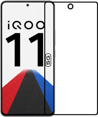 1DOLLAR Edge To Edge Tempered Glass for iQOO 11 5G ( Gorilla--Glass)(Pack of 1)