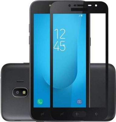 RCHJV Edge To Edge Tempered Glass for SAMSUNG Galaxy J4 2018(Pack of 1)