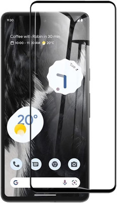 Lustree Edge To Edge Tempered Glass for Google Pixel 8 Pro screen guard Anti-Scratch Screen Protector(Pack of 1)