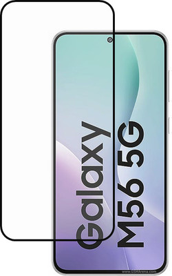 NEXZONE Edge To Edge Tempered Glass for SAMSUNG Galaxy M56 5G(Pack of 1)