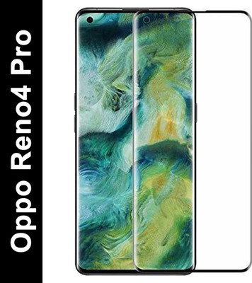 XYNITY Edge To Edge Tempered Glass for Oppo Reno4 Pro(Pack of 1)