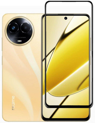 MOBIGENIX Edge To Edge Tempered Glass for realme 11 5G ,realme 11X 5G(Pack of 1)