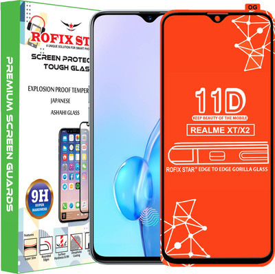 Rofix star Edge To Edge Tempered Glass for Realme XT(Pack of 1)