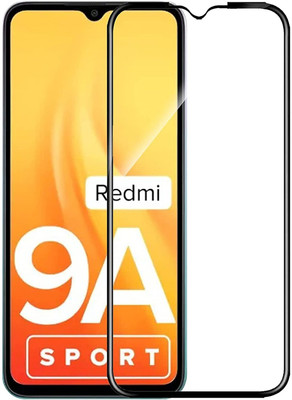 EITANSHA CREATION Edge To Edge Tempered Glass for Xiaomi Redmi 9, Xiaomi Redmi 9A, Xiaomi Redmi 9A Sport, Xiaomi Redmi 9i, Xiaomi Redmi 9i Sport, Xiaomi Redmi 9 Activ, Xiaomi Redmi 9C(Pack of 1)