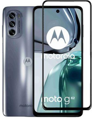 ROYALBASE Edge To Edge Tempered Glass for MOTOROLA G62 5G,MOTO G62 5G ,MOTOROLA MOTO G62 5G(Pack of 1)