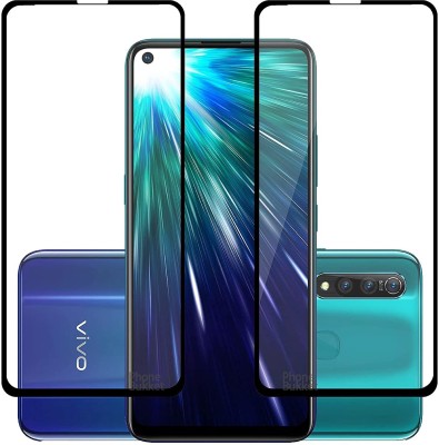 NIMMIKA ENTERPRISES Edge To Edge Tempered Glass for Vivo Z1 Pro D+ Tempered Glass(Pack of 2)