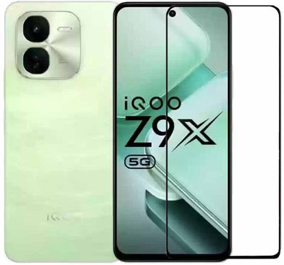 Expromium Edge To Edge Tempered Glass for Vivo Iqoo Z9X(Pack of 1)