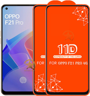 SEVEN7STAR Edge To Edge Tempered Glass for OPPO F21 PRO 4G(Pack of 2)