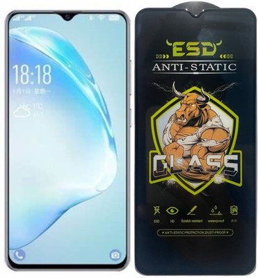 Resolute Edge To Edge Tempered Glass for Coolpad Cool 12A, ESD Tempered Glass, ESD Screen Protector, Anti Static, Screen Protector(Pack of 1)