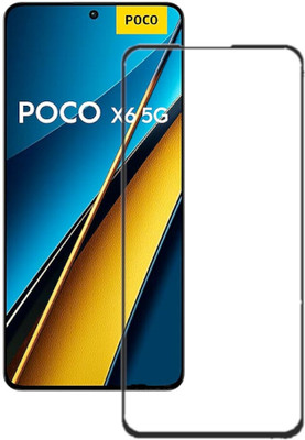 Q Box Edge To Edge Tempered Glass for poco x6, poco x6 pro, poco M6 pro, redmi note 13 5G, redmi note 13 pro 5G(Pack of 1)