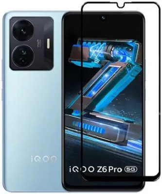 kentop Edge To Edge Tempered Glass for VIVO iQOO Z6 Pro 5G(Pack of 1)